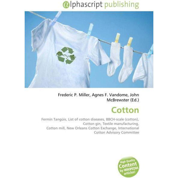 Cotton, Fachbücher von Agnes F. Vandome, Frederic P. Miller, John McBrewster