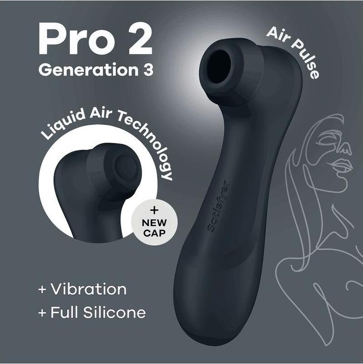 Actual product image Satisfyer Pro 2 Gen 3