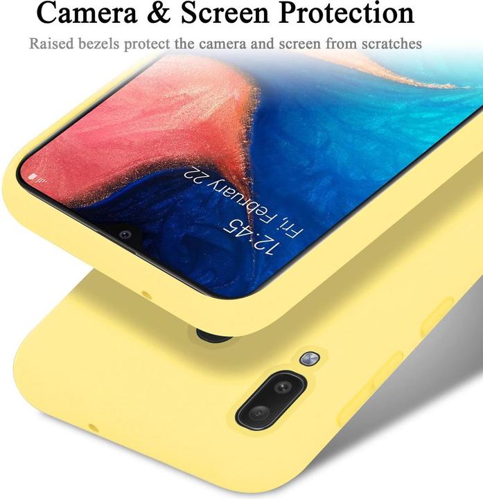 Produktbild Cadorabo TPU Liquid Silicone Case Cover (Samsung Galaxy A20, Samsung Galaxy M10s, TCL A30)