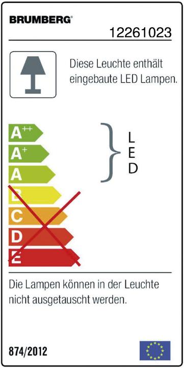Energie-Label Brumberg LED-Deckenspot (710 lm)