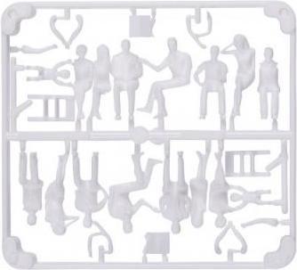 Actual product image Hermoli Figures 1:50 white 16 seated people