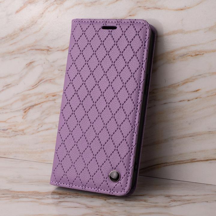 Actual product image OEM Smart Caro case for Motorola Edge 40 Neo purple (Motorola Edge 40 Neo)
