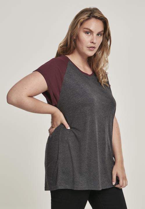 Actual product image Urban Classics Ladies Contrast Raglan Tee (XXL)