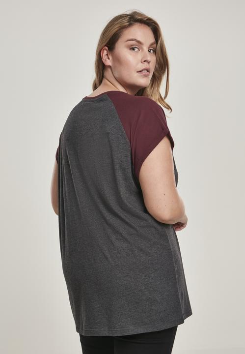 Actual product image Urban Classics Ladies Contrast Raglan Tee (XXL)