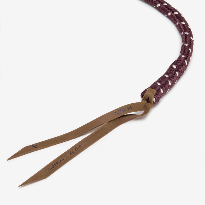 Image du produit Caperlan Longe éthologique 3M70 cheval et poney - Bordeaux