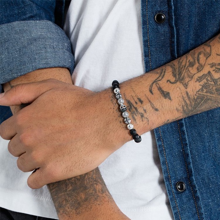 Produktbild Thomas Sabo Armband Totenkopf (17.50 cm, Silber)