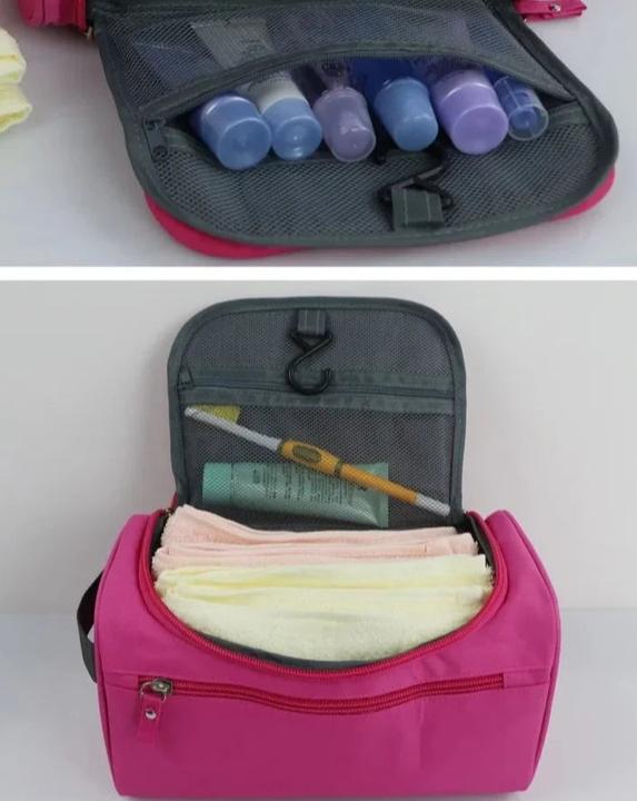 Immagine prodotto Only-Bags.Store Borsa portaoggetti portatile in poliestere Organizzatore di articoli da toeletta Borsa per