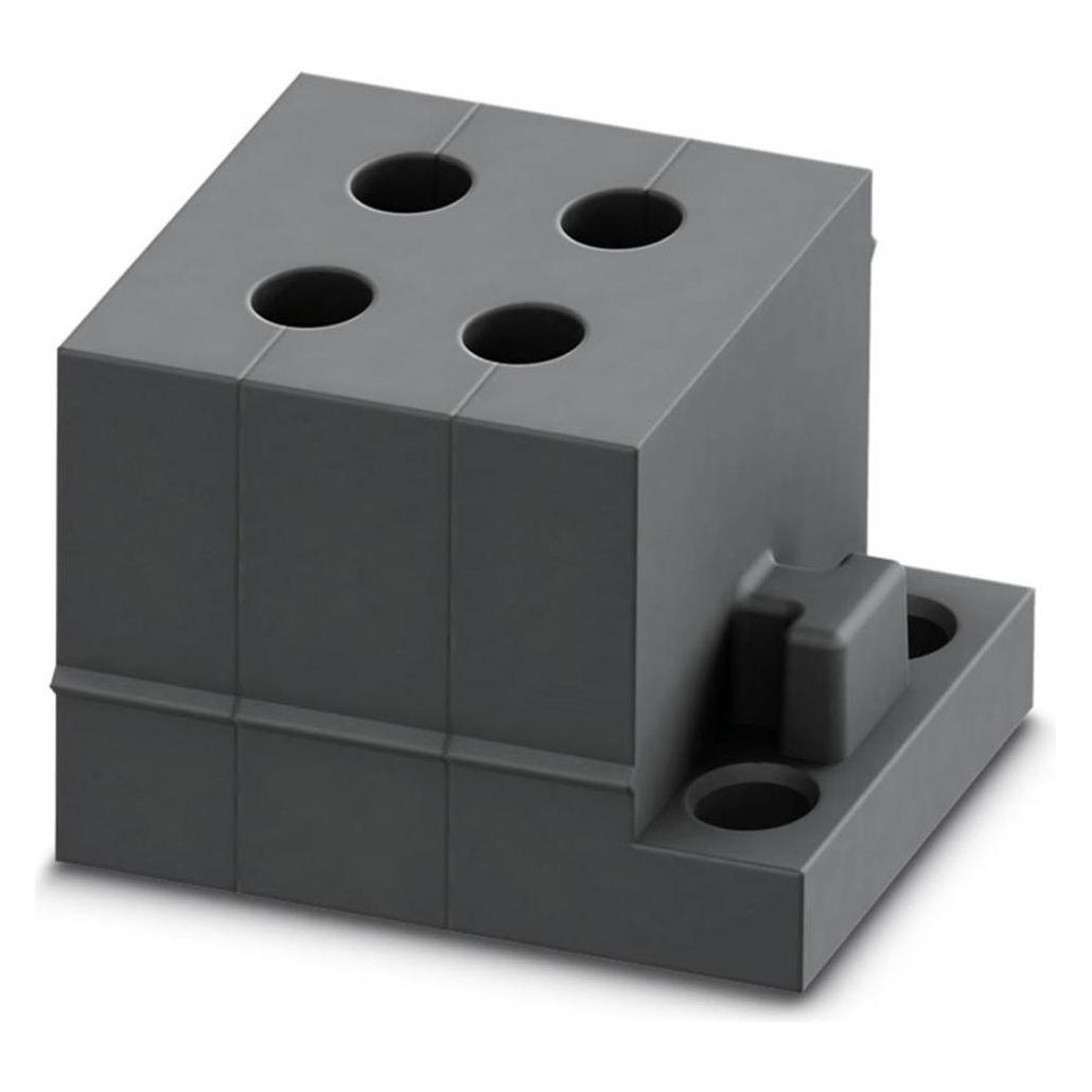 Phoenix Contact Nero Contatto Ces-Srg-Bk-4X4 Serracavo Ø (Max.) 4 Mm Nbr 10 Pz. (Avvolgicavo), Accessori Per Cavi,