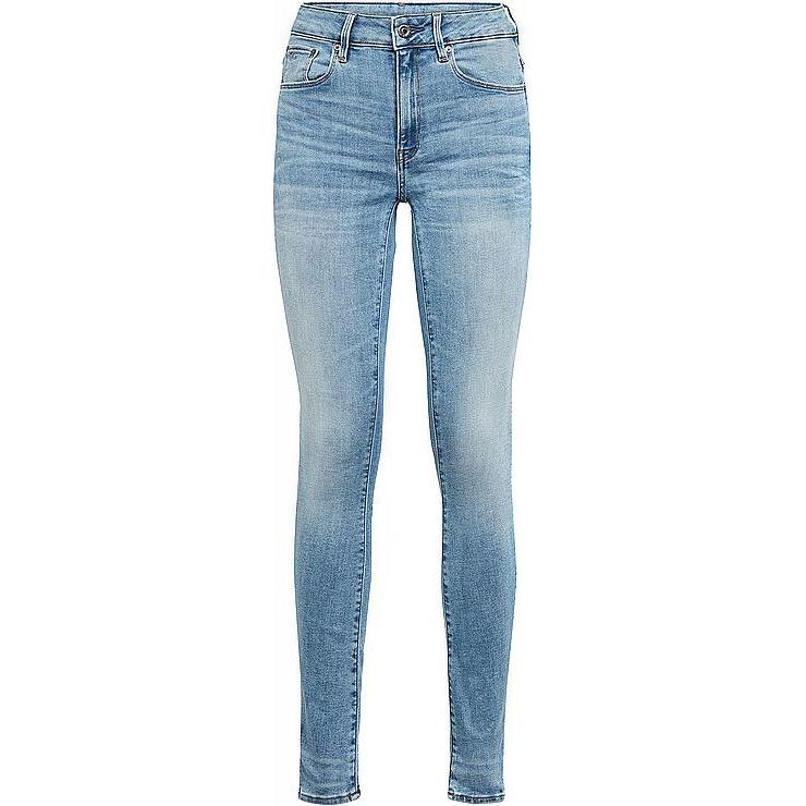 G-Star, Damen, Jeans, 3301 High Skinny Jeans it indigo aged, Blau, (W30/L30)