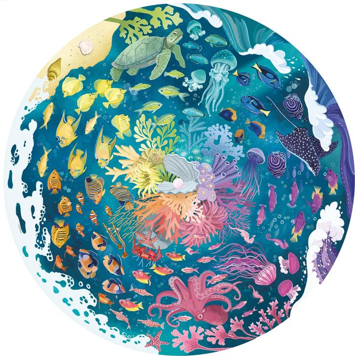 Actual product image Ravensburger Circle of Colors Puzzles - Ocean, 500st. (500 pieces)