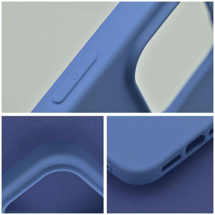 Actual product image Partner Telecom Back panel cover OEM SILICONE case for IPHONE 7 blue (Apple iPhone 7)