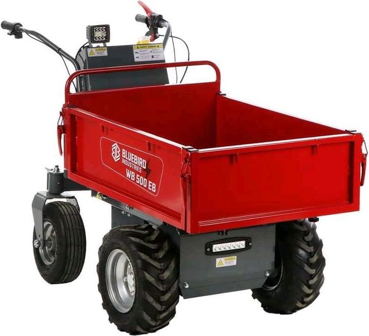 Actual product image Blue Bird WB 500EB Battery wheelbarrow 48 V 32 Ah