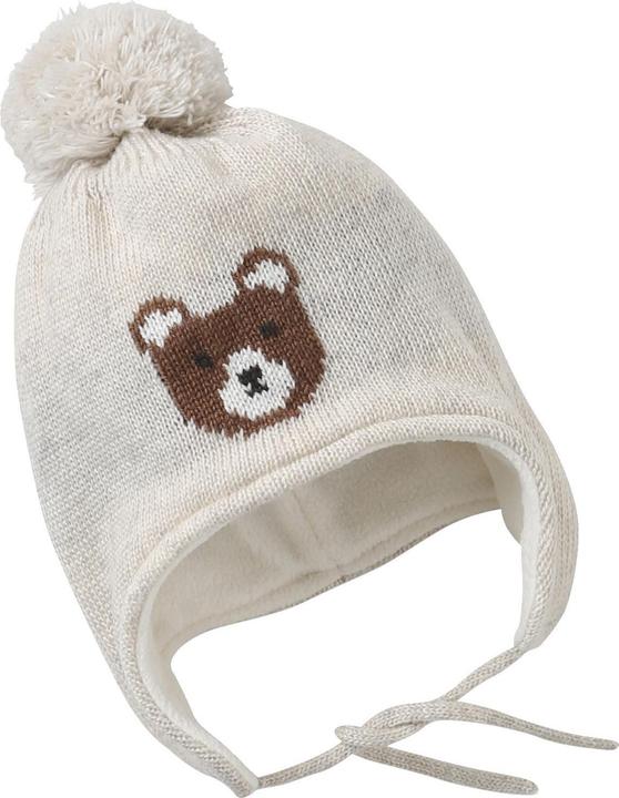 Actual product image Vertbaudet Baby Set: Mütze mit Bären, Snood und Fäustlingen (74/80)