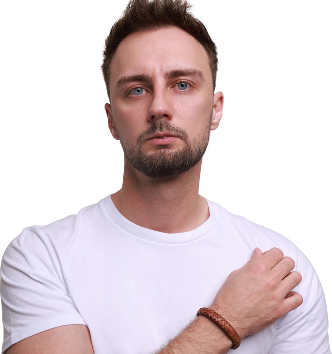 Immagine prodotto Heideman Bracciale in pelle Enno (21 cm, 100% pelle)