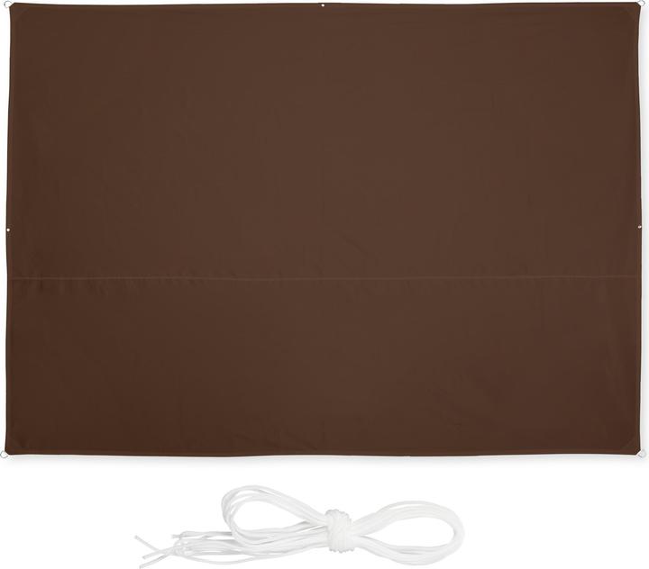 Actual product image Relaxdays Shade sail (550 x 450 x 0.5 cm)