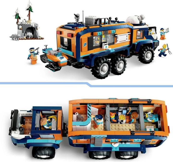 Produktbild LEGO Arktis-Truck mit Labor (60471, LEGO City)