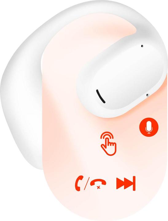 Image du produit xO Écouteurs Bluetooth X25 TWS blanc (10 h, Sans fil)
