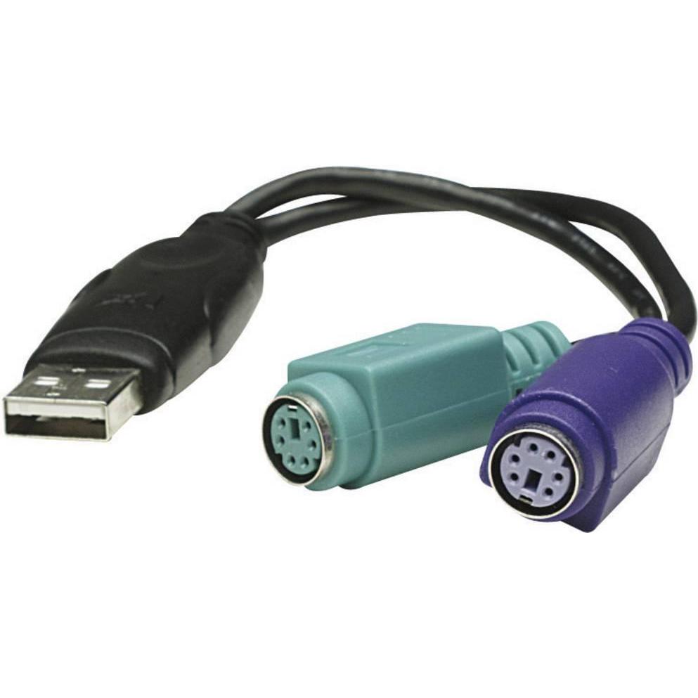 Manhattan USB zu PS/2 Adapter Kabel, Data Converter