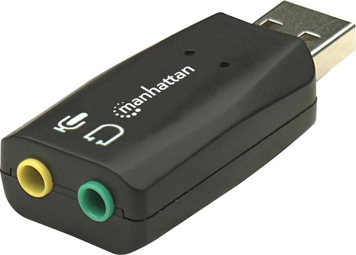 Produktbild Manhattan Hi-Speed USB 3D Sound Adapter (USB 2.0)