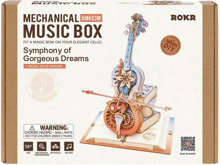 Actual product image Robotime Bausatz Symphony of Gorgeous Dreams, Modell Art