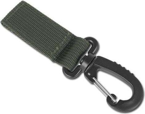 Mil-tec Carabiner 50 mm OD Green