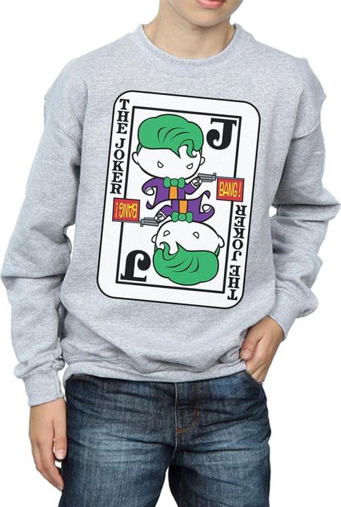 Image du produit - Sweat CHIBI JOKER PLAYING CARD - Garçon (116)