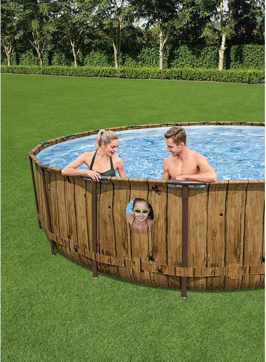 Immagine prodotto Bestway Telaio in acciaio Power Pool Swim Vista 549x122CM (549 x 122 cm)
