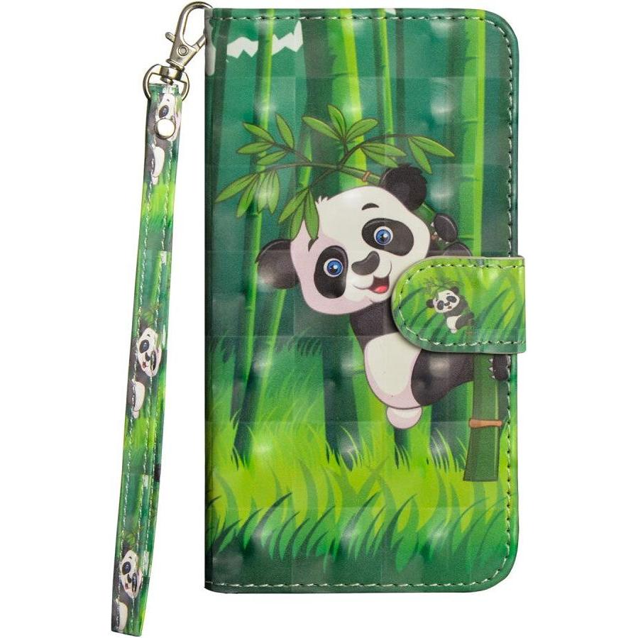 Cover-Discount Glitzer Effekt Leder Handyhülle (Apple iPhone 11), Smartphone Hülle, Grün