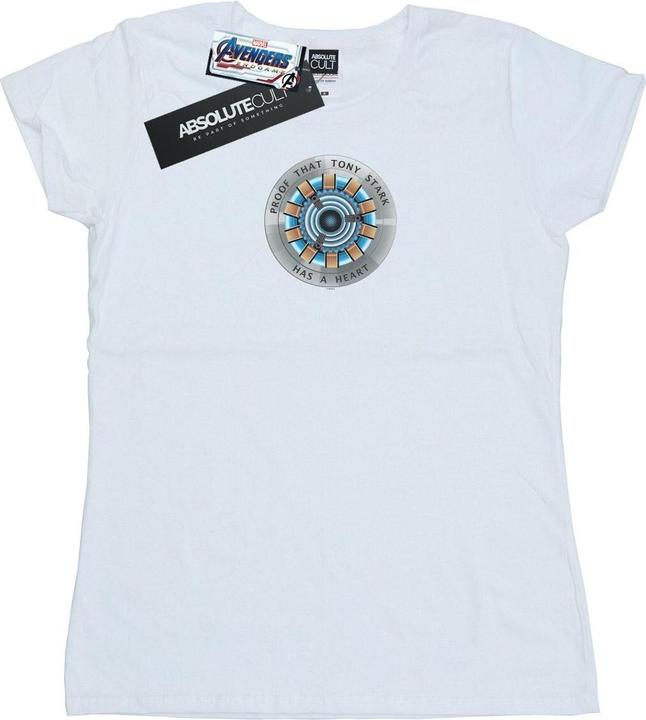 Produktbild Avengers Endgame Tony Stark Herz Baumwolle TShirt (XL)