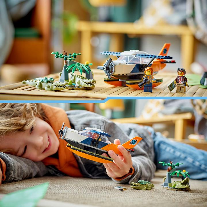 Immagine prodotto LEGO Idrovolante Jungle explorer (60425, LEGO City)