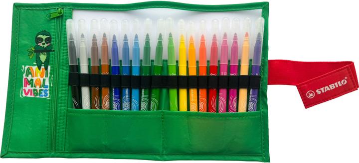 Produktbild STABILO Rollerset Power Animal V. (18x)