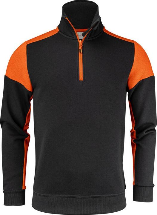 Immagine prodotto Printer Prime Halfzip Sweater unisex zwart/oranje - maat XXL (XXL)