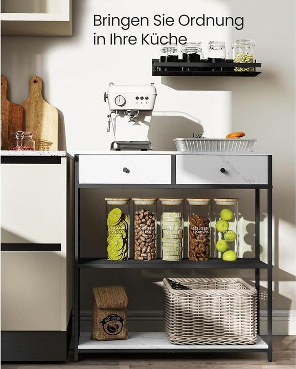 Produktbild Vasagle Konsolentisch (76 x 24 x 80 cm)