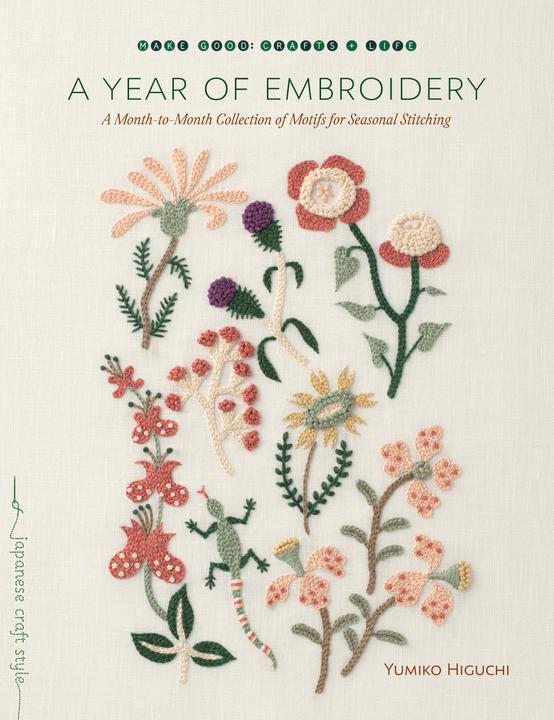 Produktbild A Year of Embroidery (Englisch, Yumiko Higuchi, 2018)