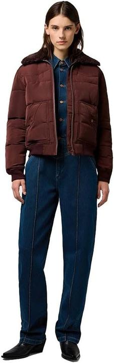 Actual product image Wrangler Western Puffer Jacket, Machine Washable Regular Fit (S)