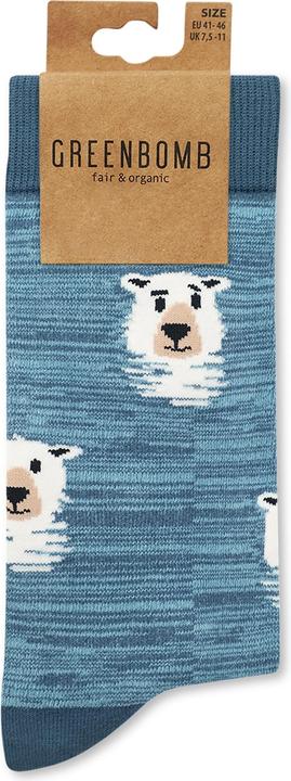 Produktbild Greenbomb Socks Icebear Hunt 2 (Einzelpack, 36 - 40)