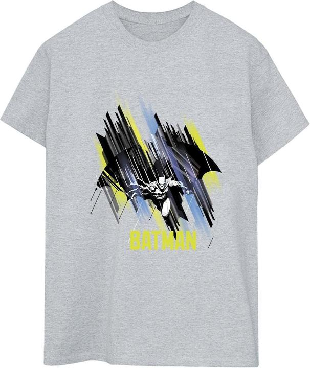 Image du produit Womens/Ladies Batman Flying Batman Cotton Boyfriend T-Shirt (XXL)