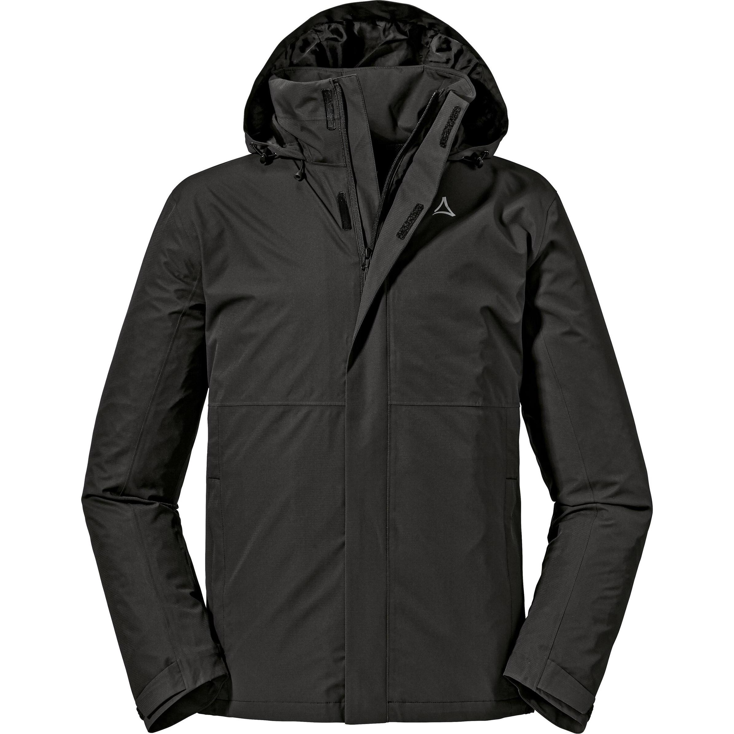 Schöffel, Herren, Jacke, Gmund (50), Schwarz, 50