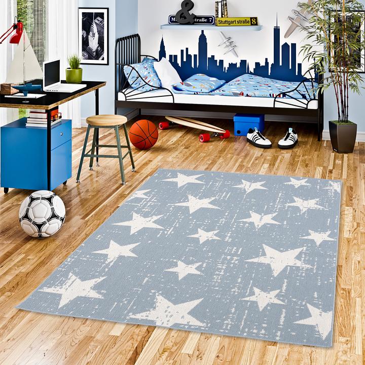 Immagine prodotto Pergamon Tappeto per interni ed esterni Flatweave Marbella Stars (120 x 170 cm)