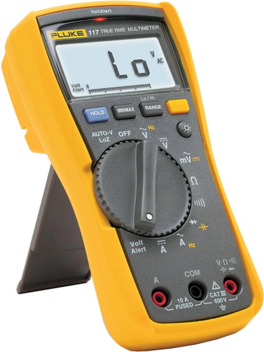 Actual product image Fluke 117 Multimeter (CAT III)