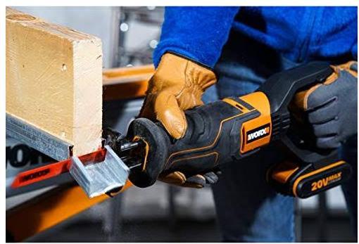 Actual product image Worx Cordless reciprocating saw