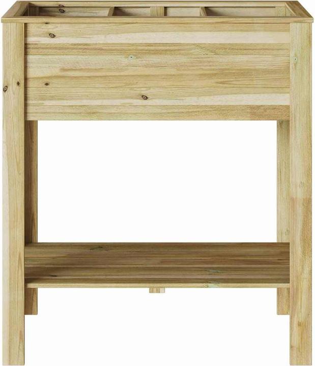 Actual product image vidaXL Holz Pflanzgefäss