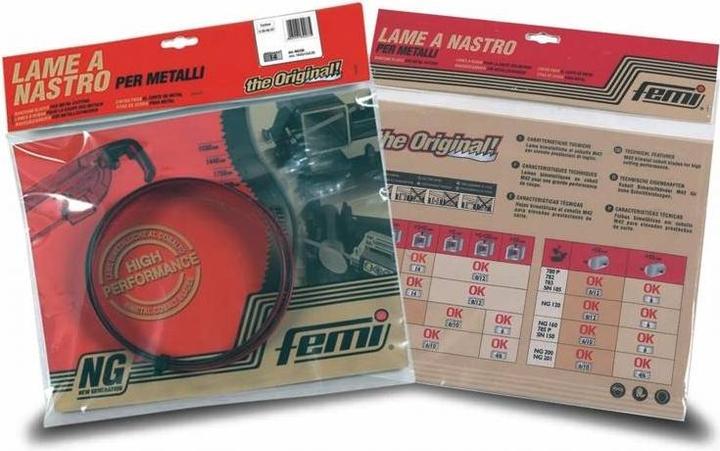 Immagine prodotto Femi Lama a nastro per metallo 1335 x 13 x 0,65 mm Z 6