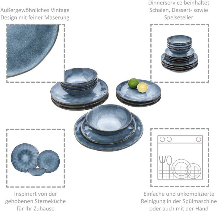 Actual product image Sänger Geschirr Darwin (12 Piece)
