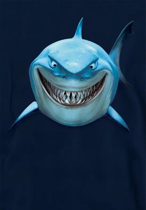 Produktbild Finding Nemo Shark Smile Kapuzenpullover (116)