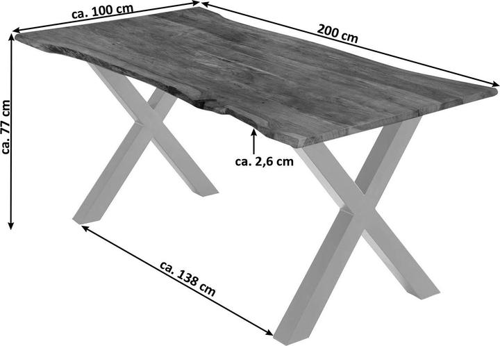 Image du produit SAM Yvonne (200 x 100 x 77 cm)