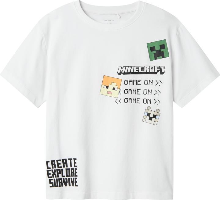 Actual product image Name it T-Shirt JAFAR MINECRAFT Kurzarmshirt (116)