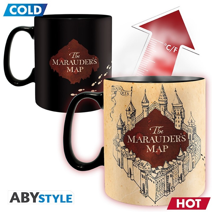 Image du produit ABYstyle Harry Potter - Carte du Maraudeur (460 ml, 1 x)