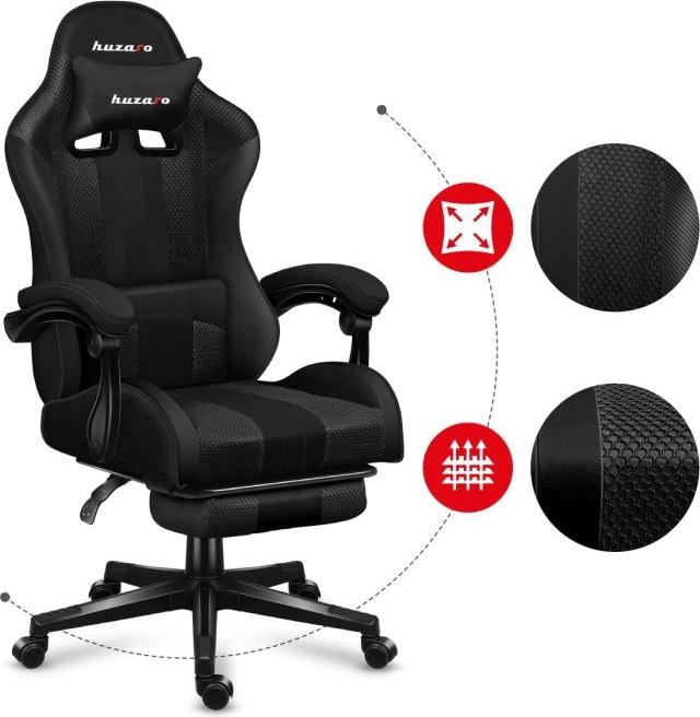 Actual product image Huzaro Force 4.7 CARBON MESH