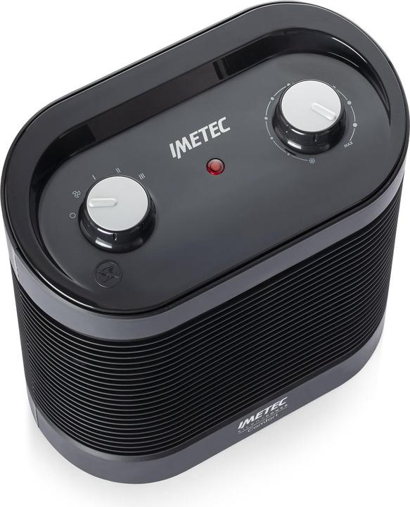 Image du produit Imetec Silent Power Comfort Indoor Black 2100 W Chauffage électrique avec ventilateur (2100 W)